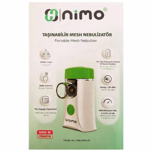 Nimo Taşınabilir Mesh Nebulizatör